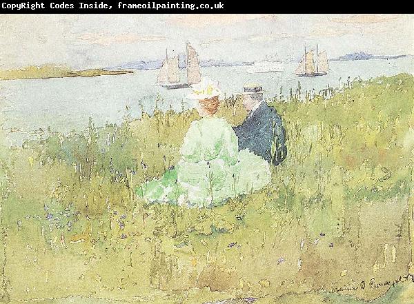 Maurice Prendergast Viewing the Ships
